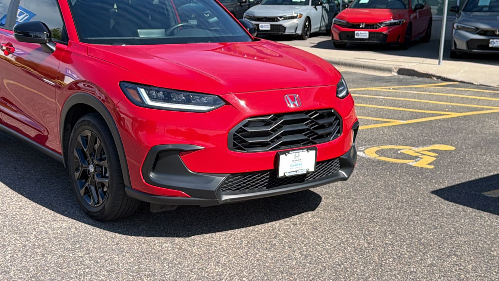 Certified 2024 Honda HR-V Sport with VIN 3CZRZ2H50RM714417 for sale in Saint Paul, Minnesota