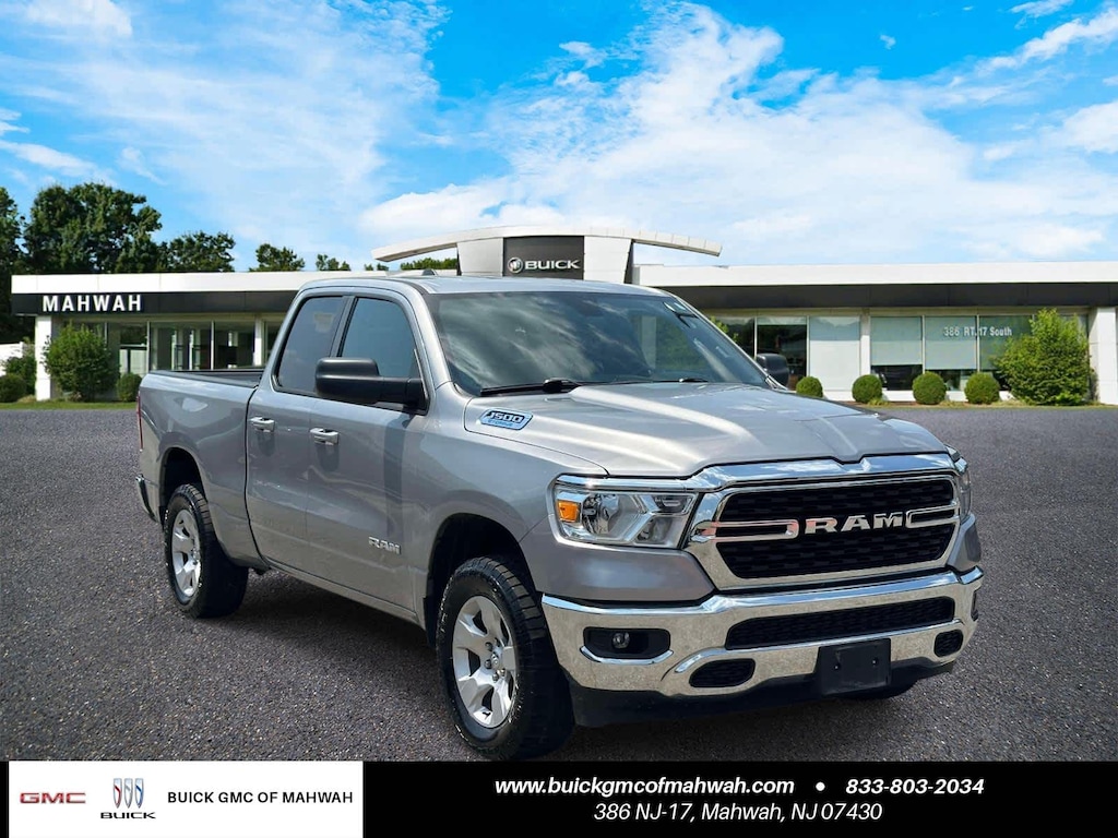 Used 2022 Ram 1500 Big Horn Quad Cab 4x4 64 Box Truck Quad Cab
