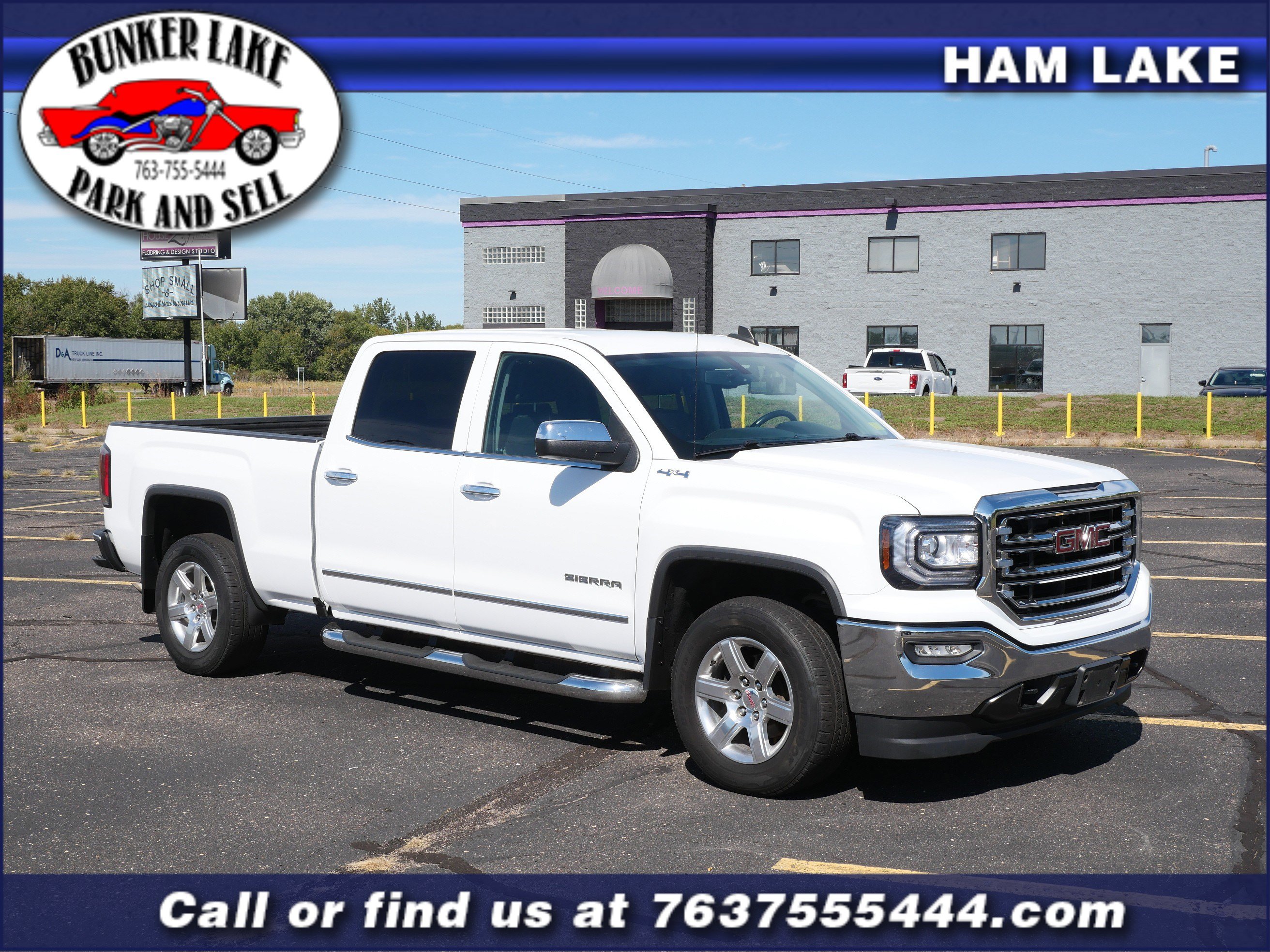 Used 2017 GMC Sierra 1500 SLT Truck Crew Cab