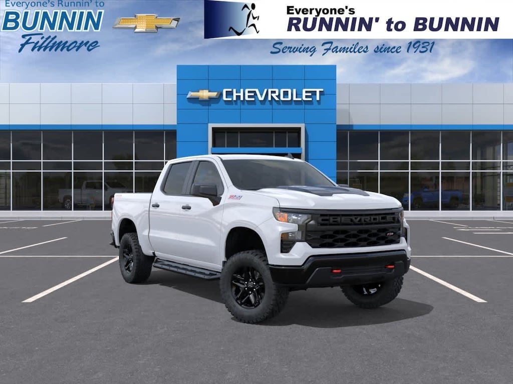 New 2026 Chevrolet Silverado 1500 Custom Trail Boss Truck