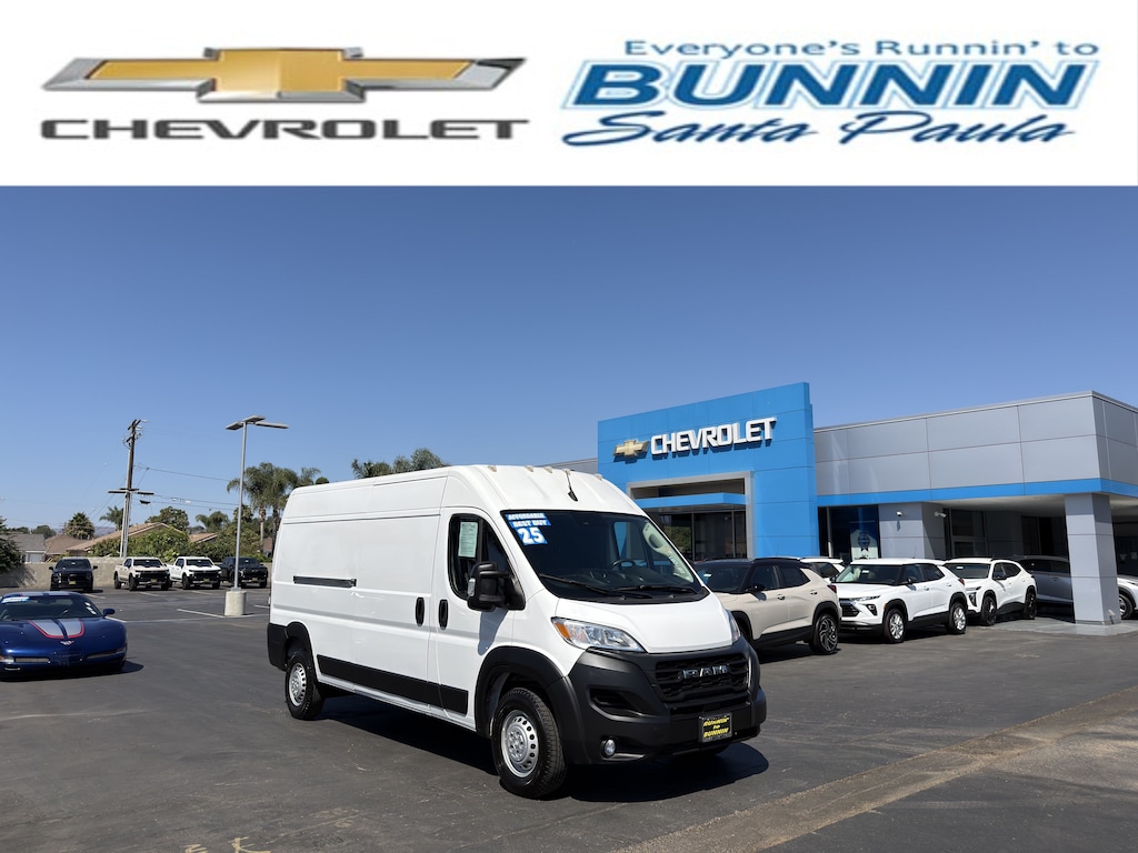 Used 2025 Ram Promaster Cargo Van Tradesman