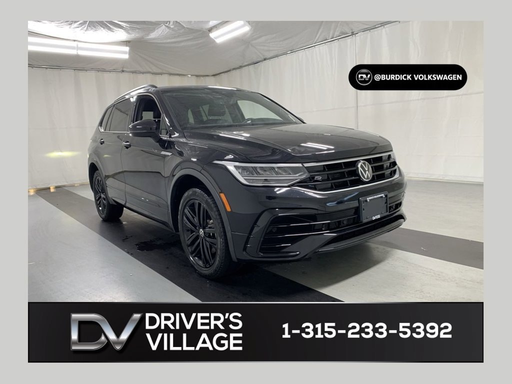 Used 2022 Volkswagen Tiguan 2.0T SE R-Line Black SUV