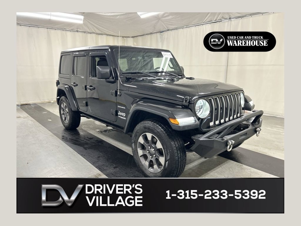 Used 2018 Jeep Wrangler Unlimited Sahara 4x4 SUV