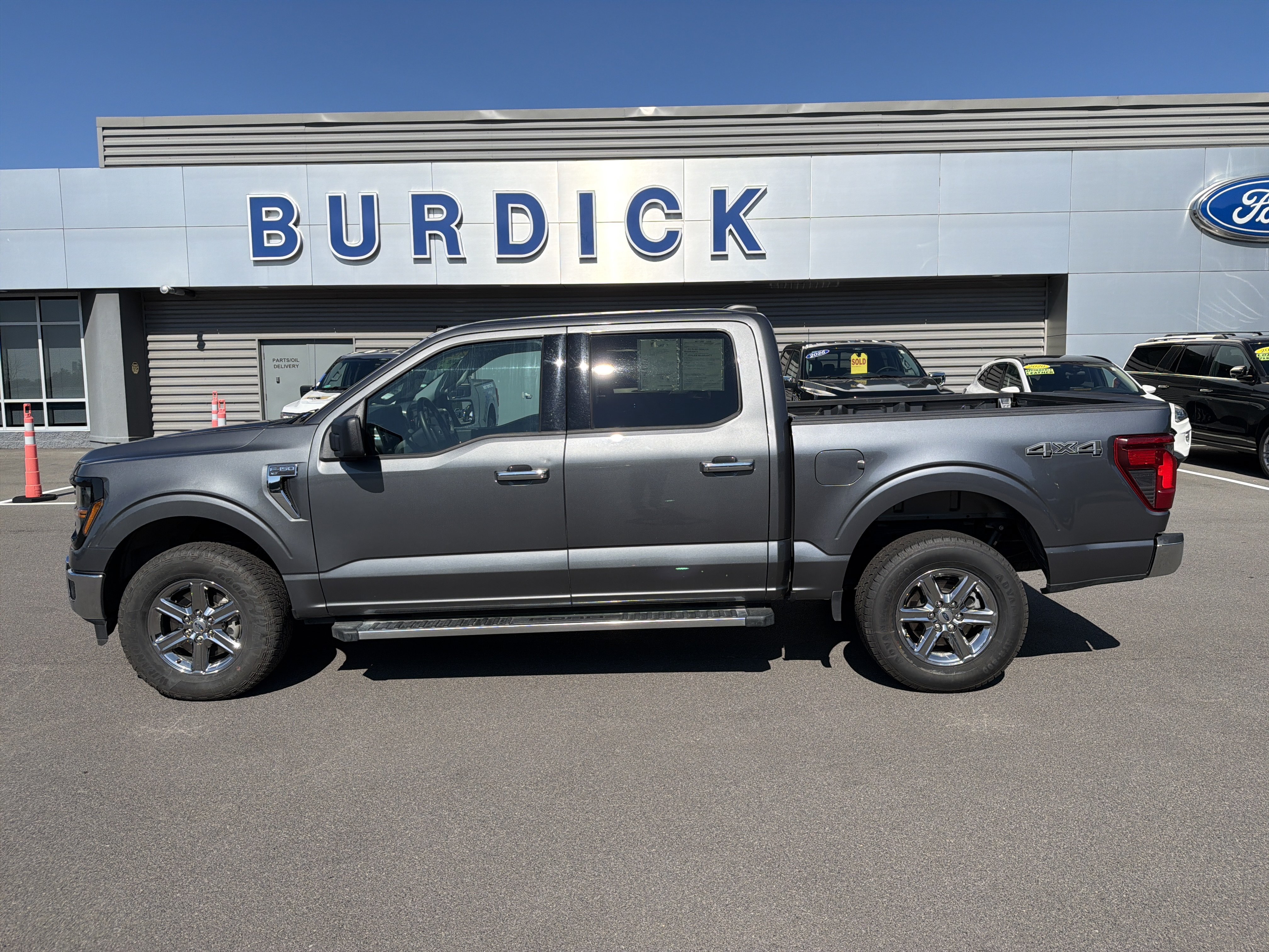 Certified 2025 Ford F-150 XLT 301A 4x4 SuperCrew 5.5' Box Truck