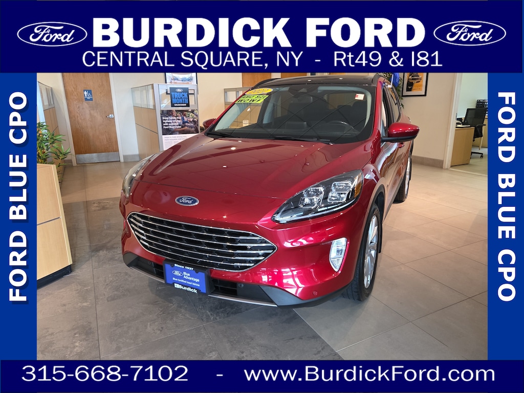 Certified 2022 Ford Escape Titanium 401A AWD SUV