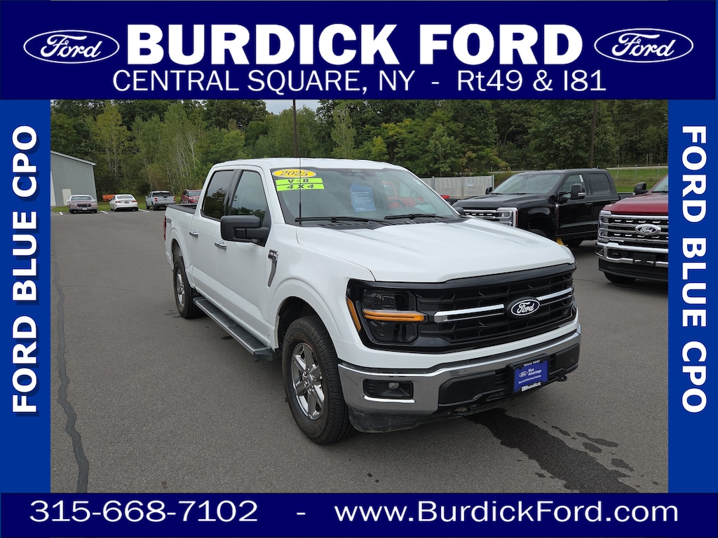 Certified 2025 Ford F-150 XLT 301A 4x4 SuperCrew 5.5' Box Truck