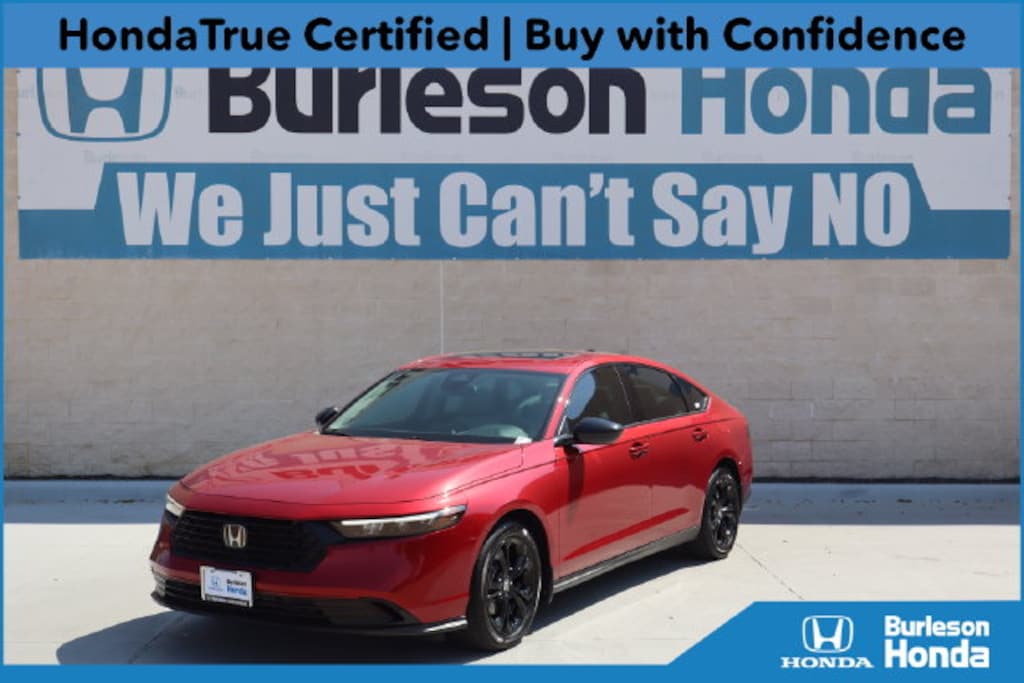 Certified 2025 Honda Accord SE Sedan
