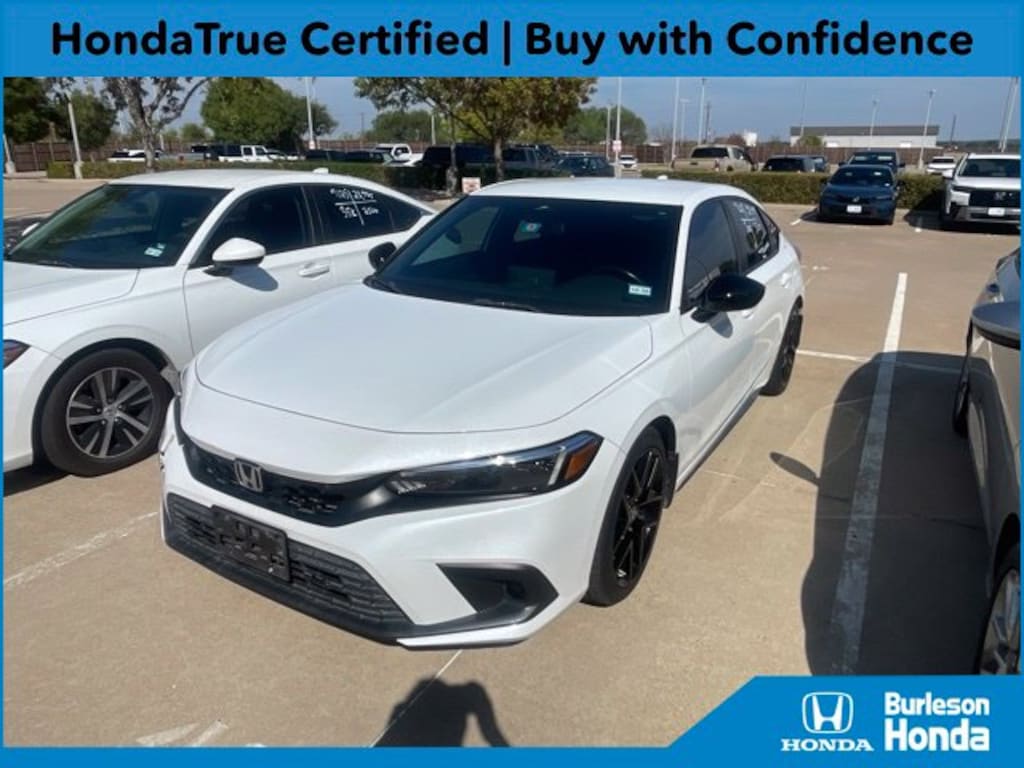 Certified 2022 Honda Civic Sport Hatchback