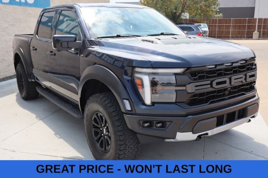 Used 2025 Ford F-150 Raptor Truck SuperCrew Cab