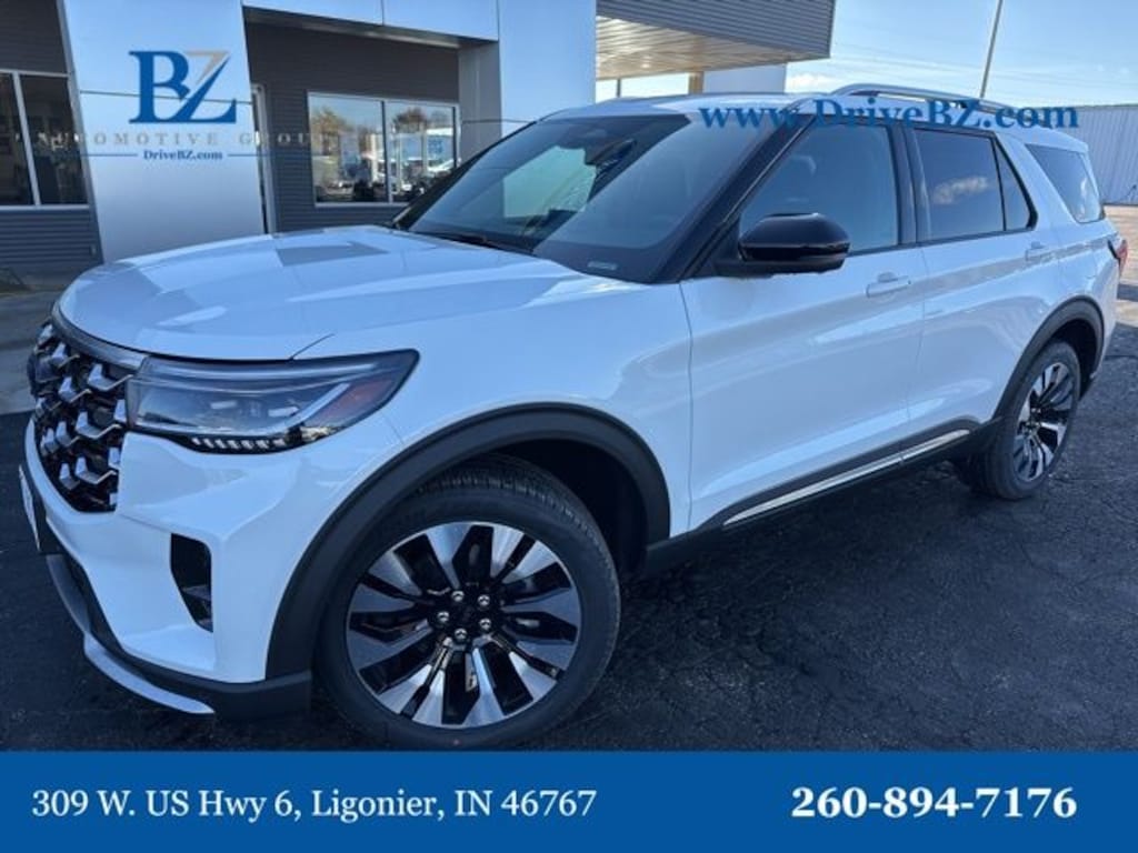 New 2026 Ford Explorer Platinum SUV