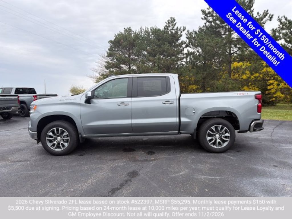 New 2026 Chevrolet Silverado 1500 LT (2FL) Truck
