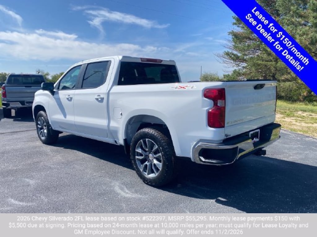 New 2026 Chevrolet Silverado 1500 LT (2FL) Truck