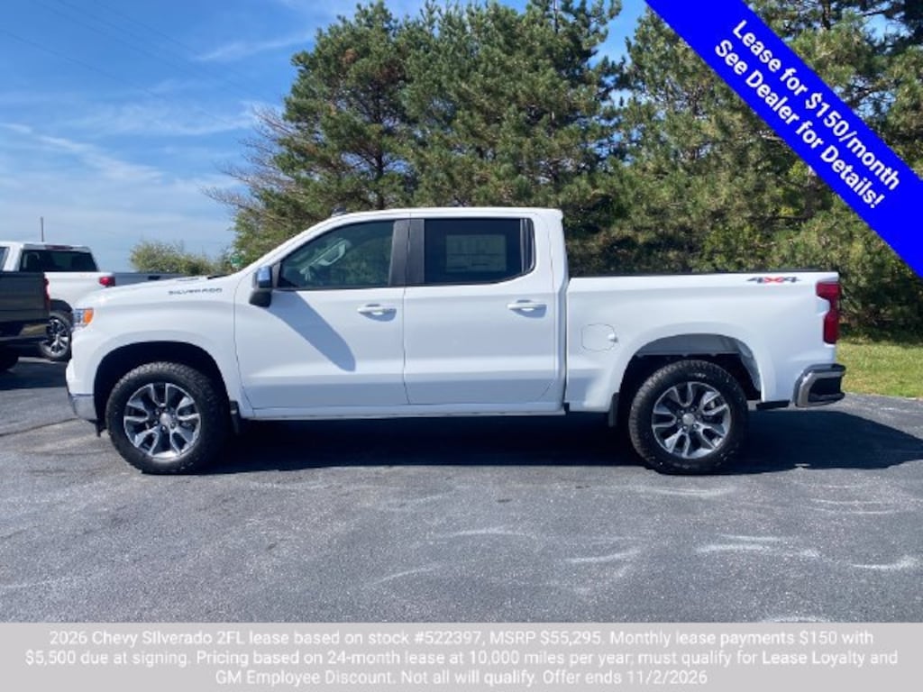 New 2026 Chevrolet Silverado 1500 LT (2FL) Truck