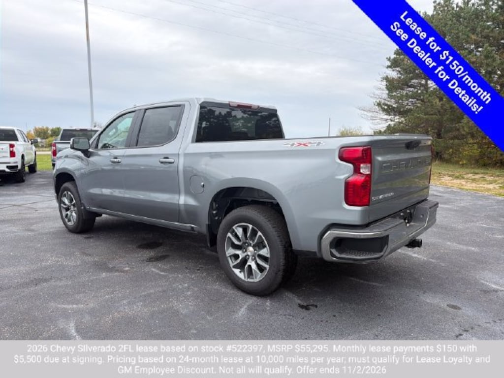 New 2026 Chevrolet Silverado 1500 LT (2FL) Truck