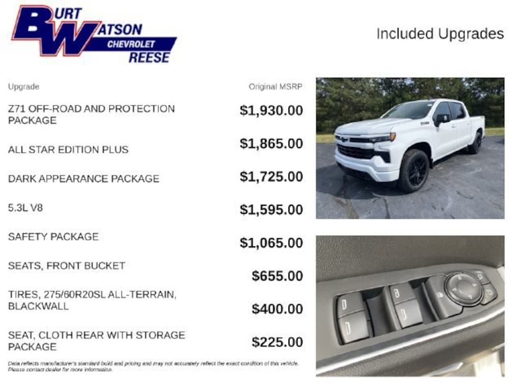 New 2026 Chevrolet Silverado 1500 RST Truck