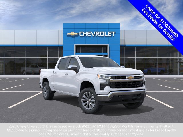New 2026 Chevrolet Silverado 1500 LT (2FL) Truck