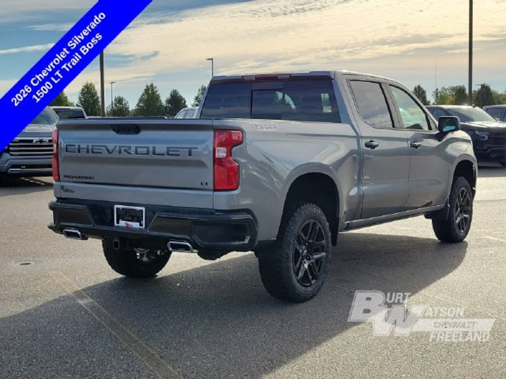 New 2026 Chevrolet Silverado 1500 LT Trail Boss Truck