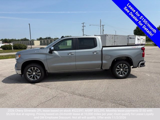 Used 2026 Chevrolet Silverado 1500 LT (2FL) Truck