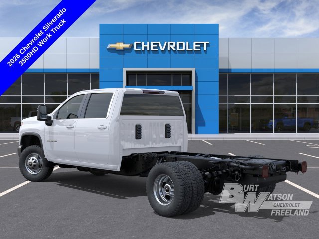 New 2026 Chevrolet Silverado 3500 HD Chassis Cab Work Truck Truck