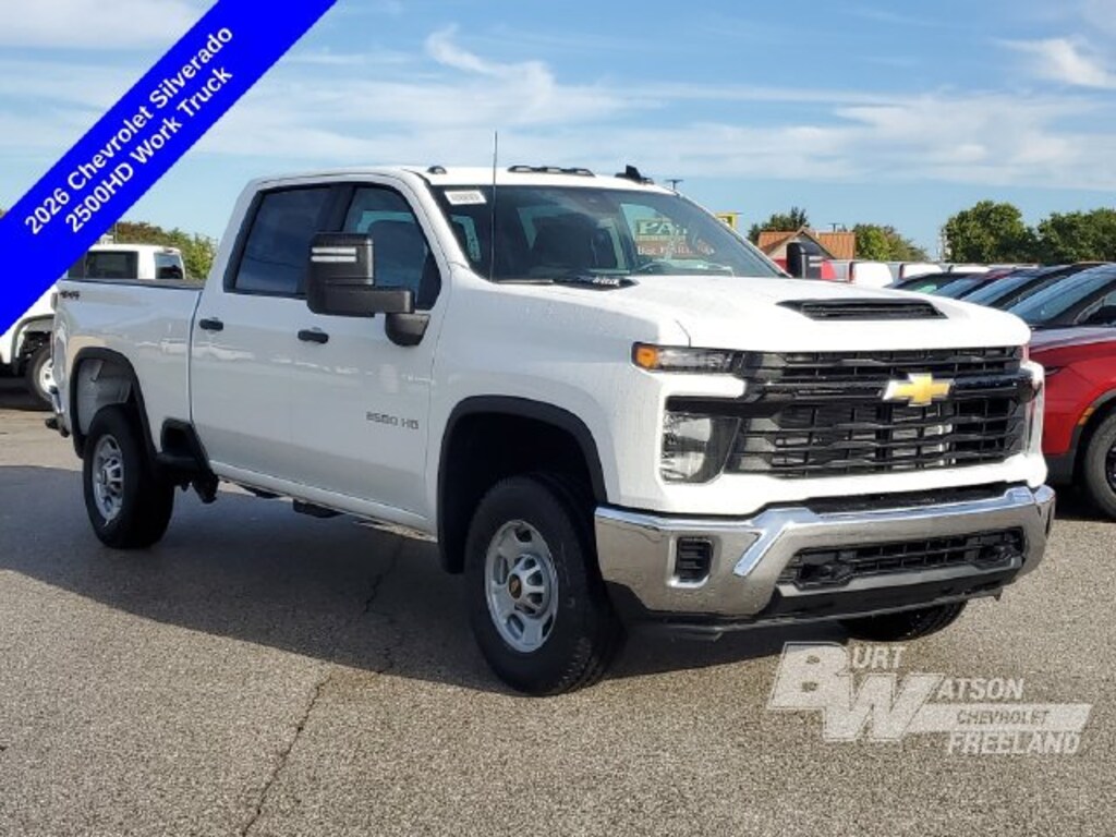 New 2026 Chevrolet Silverado 2500 HD WT Truck