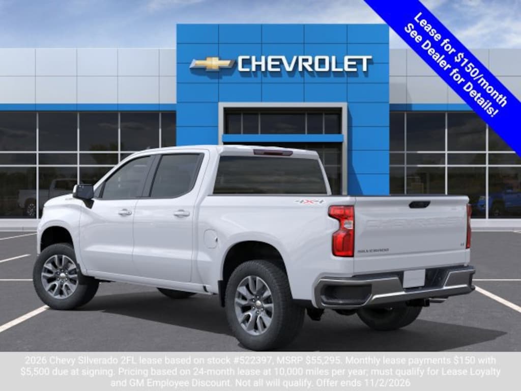 New 2026 Chevrolet Silverado 1500 LT (2FL) Truck