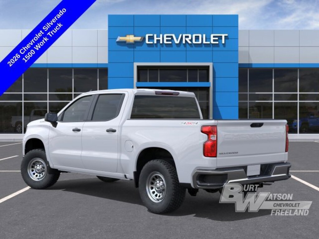 New 2026 Chevrolet Silverado 1500 WT Truck