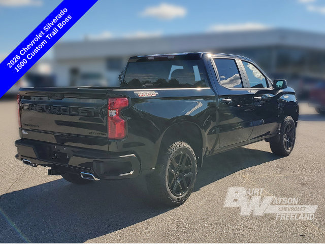 New 2026 Chevrolet Silverado 1500 Custom Trail Boss Truck