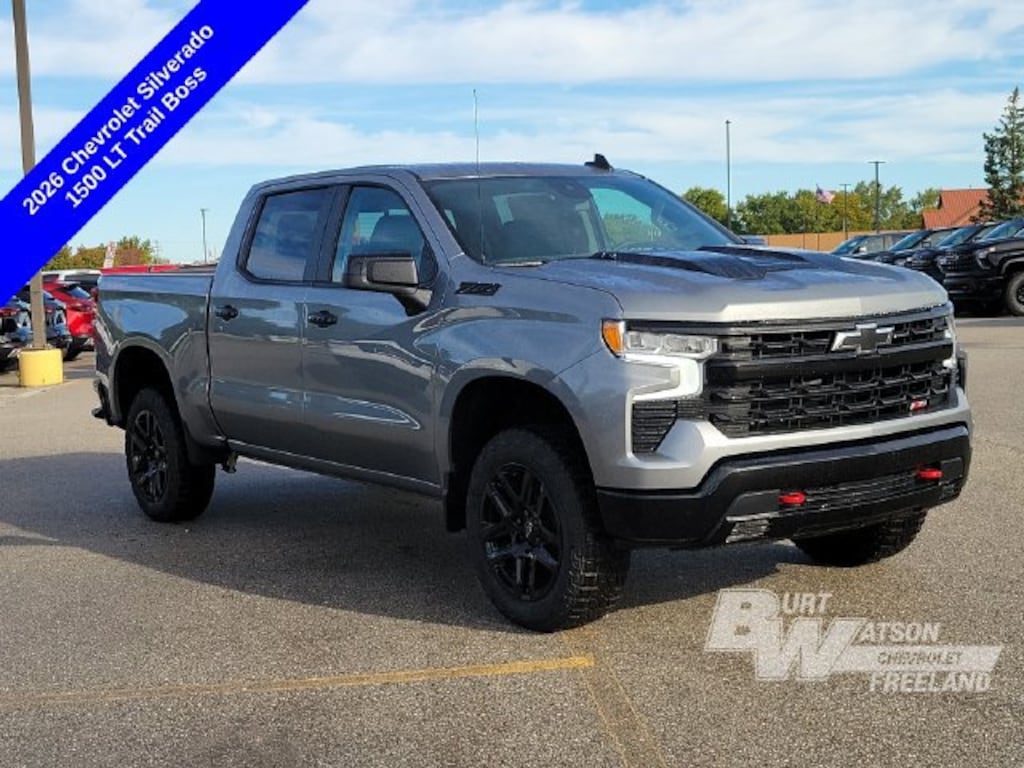 New 2026 Chevrolet Silverado 1500 LT Trail Boss Truck