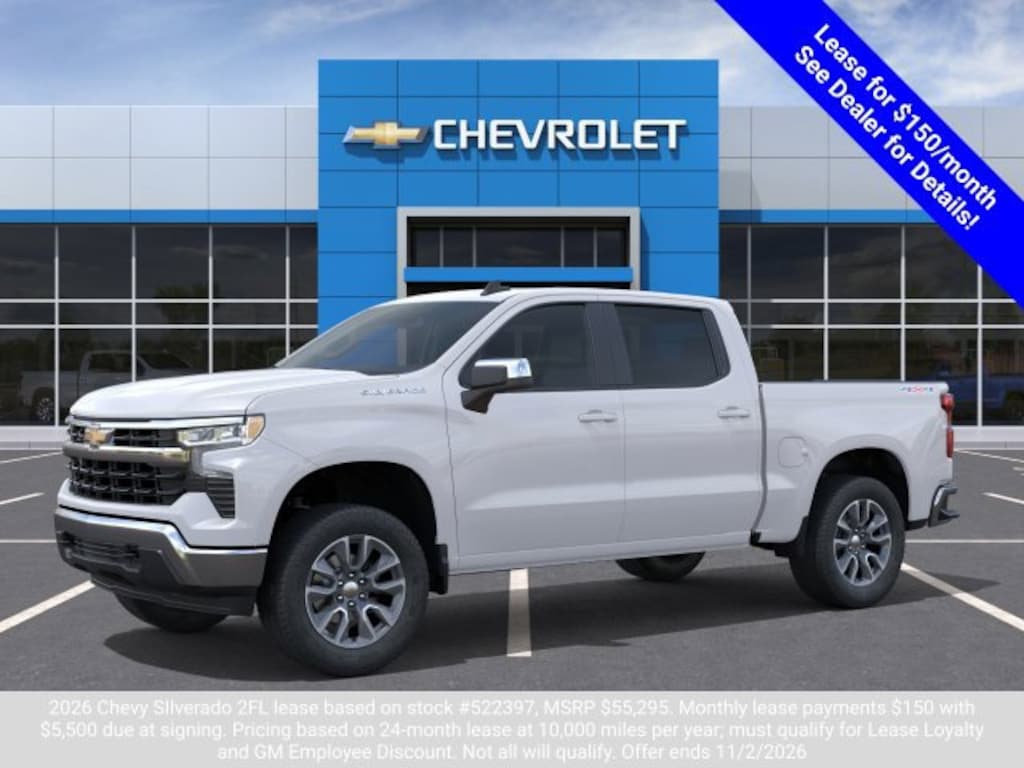 New 2026 Chevrolet Silverado 1500 LT (2FL) Truck