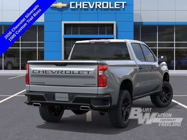 New 2026 Chevrolet Silverado 1500 Custom Trail Boss Truck
