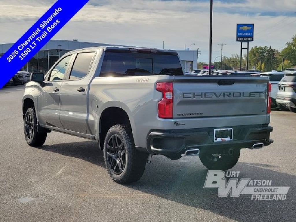 New 2026 Chevrolet Silverado 1500 LT Trail Boss Truck