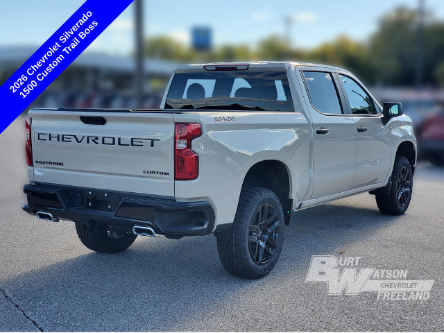 New 2026 Chevrolet Silverado 1500 Custom Trail Boss Truck
