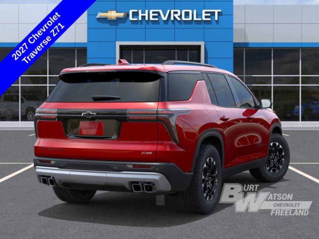 New 2027 Chevrolet Traverse Z71 SUV