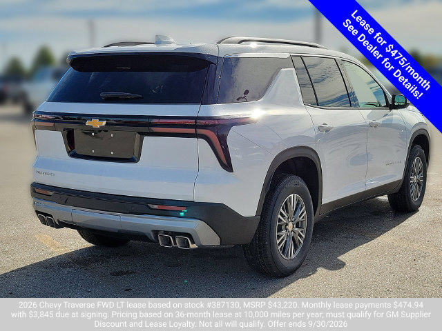 New 2027 Chevrolet Traverse LT SUV