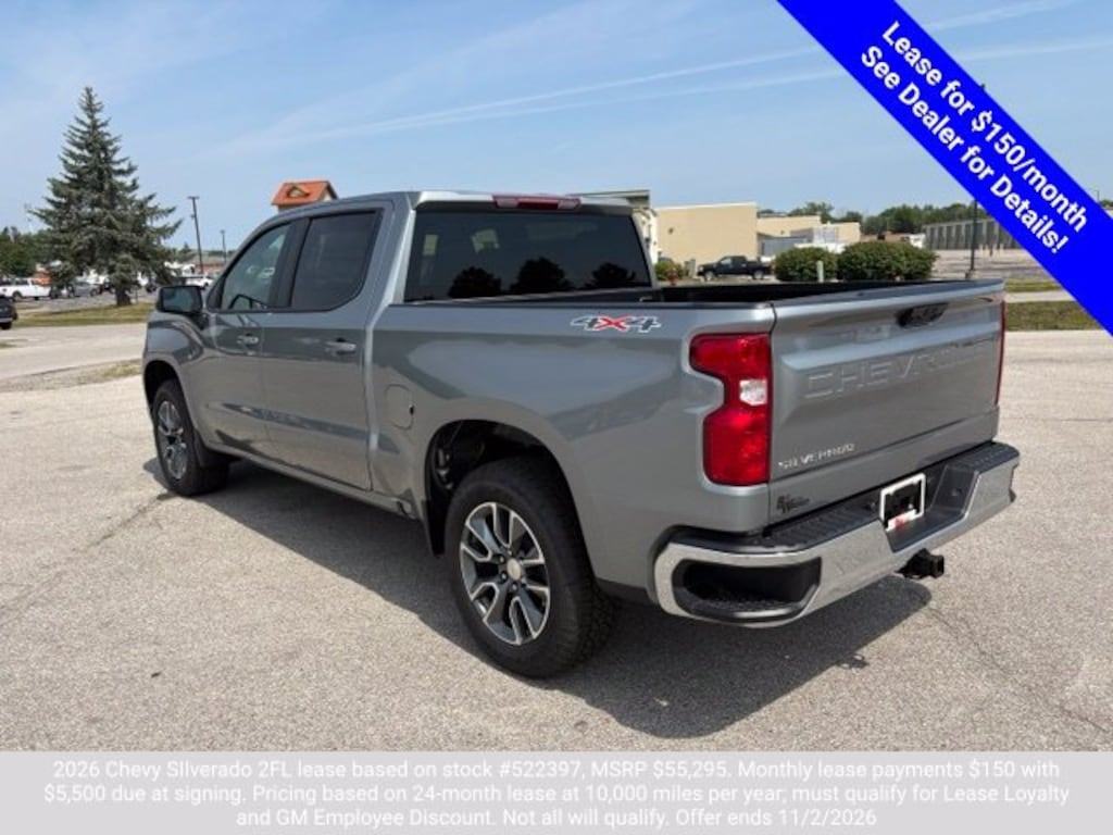 Used 2026 Chevrolet Silverado 1500 LT (2FL) Truck
