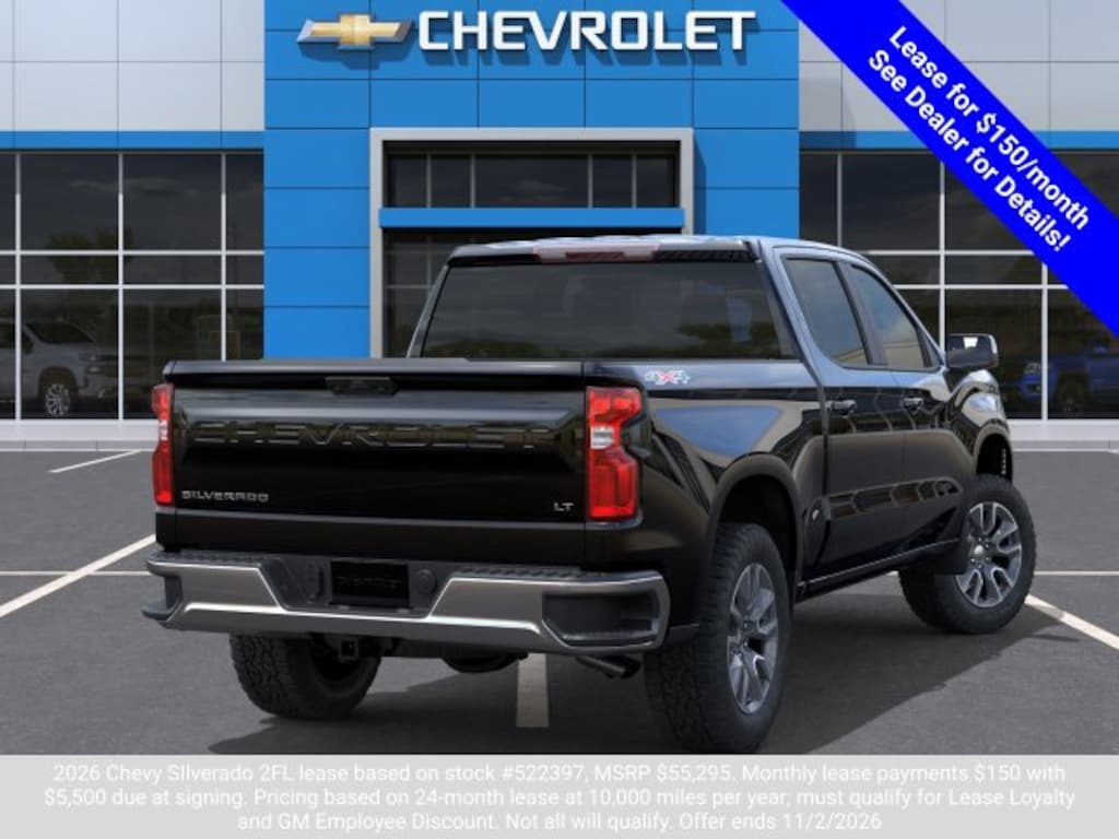 New 2026 Chevrolet Silverado 1500 LT (2FL) Truck