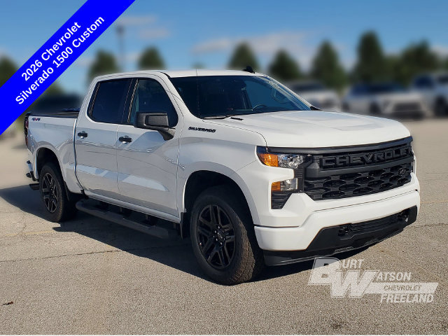 New 2026 Chevrolet Silverado 1500 Custom Truck