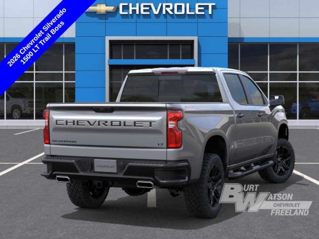 New 2026 Chevrolet Silverado 1500 LT Trail Boss Truck