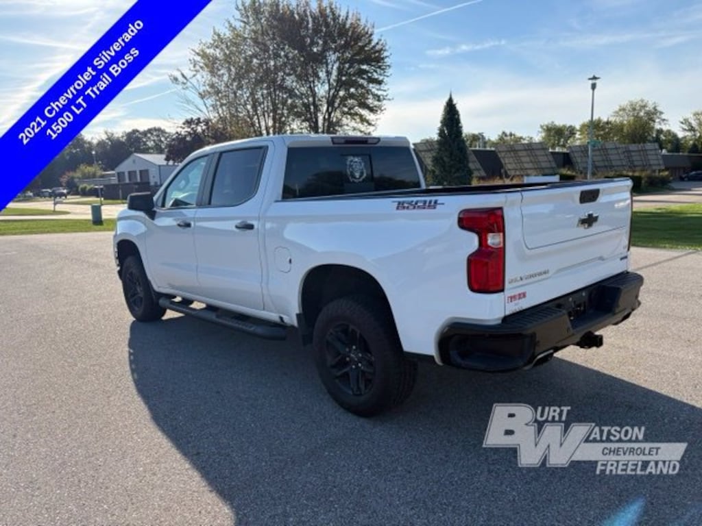 Used 2021 Chevrolet Silverado 1500 LT Trail Boss Truck