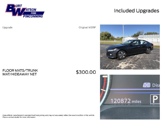 Used 2020 Nissan Altima 2.5 SL Sedan