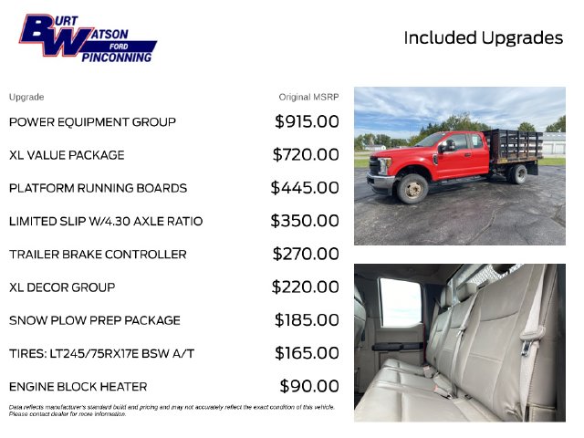 Used 2018 Ford F-350SD XL Chassis