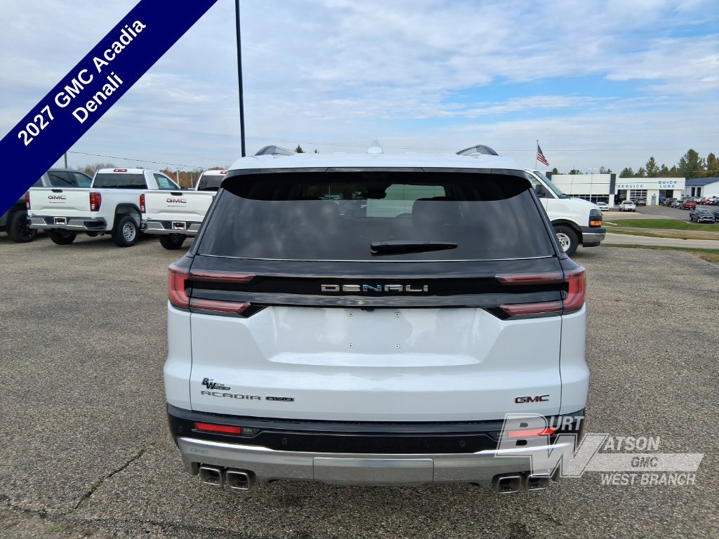 New 2027 GMC Acadia Denali SUV