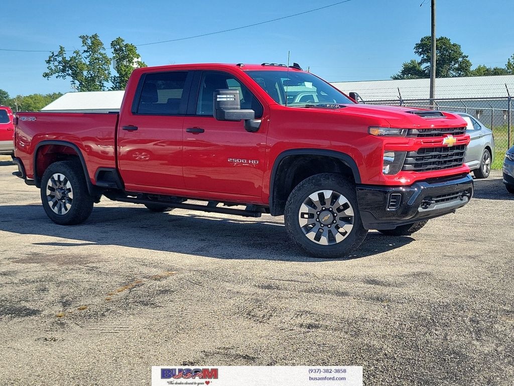 Used 2024 Chevrolet Silverado 2500 HD Custom Truck Crew Cab