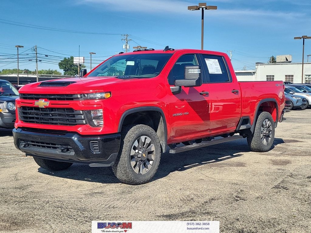 Used 2024 Chevrolet Silverado 2500 HD Custom Truck Crew Cab