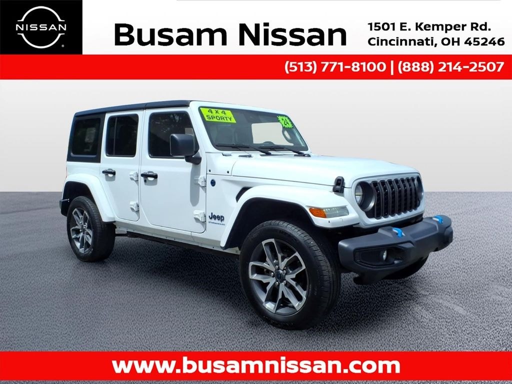 Used 2024 Jeep Wrangler 4xe Sport SUV