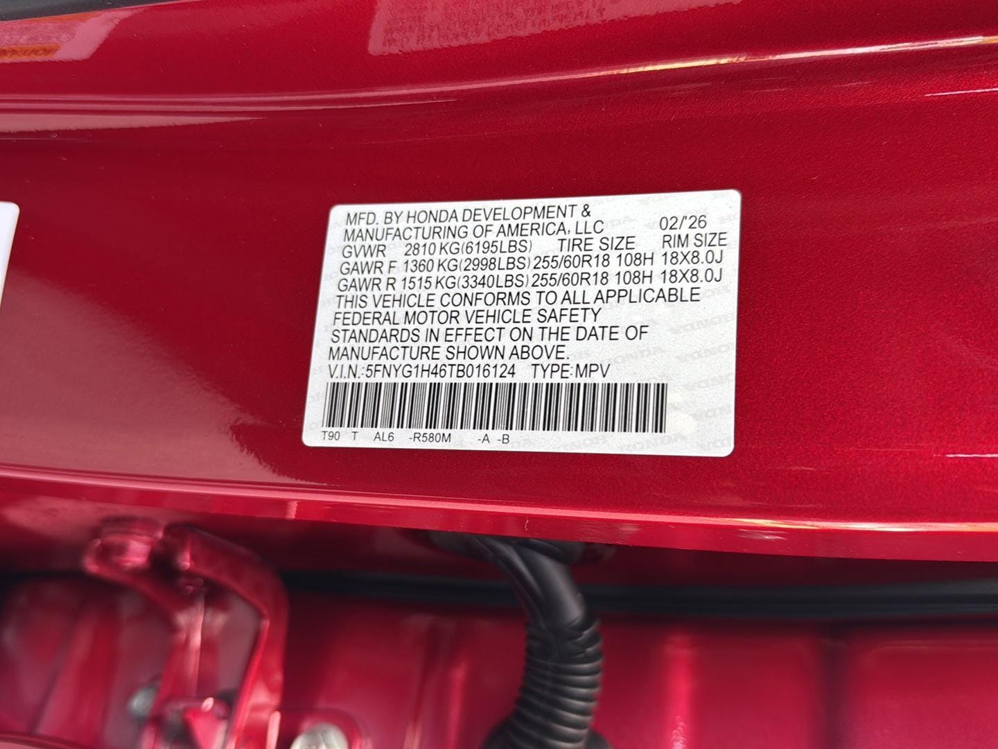 2026 Honda Pilot EX-L - Photo 32