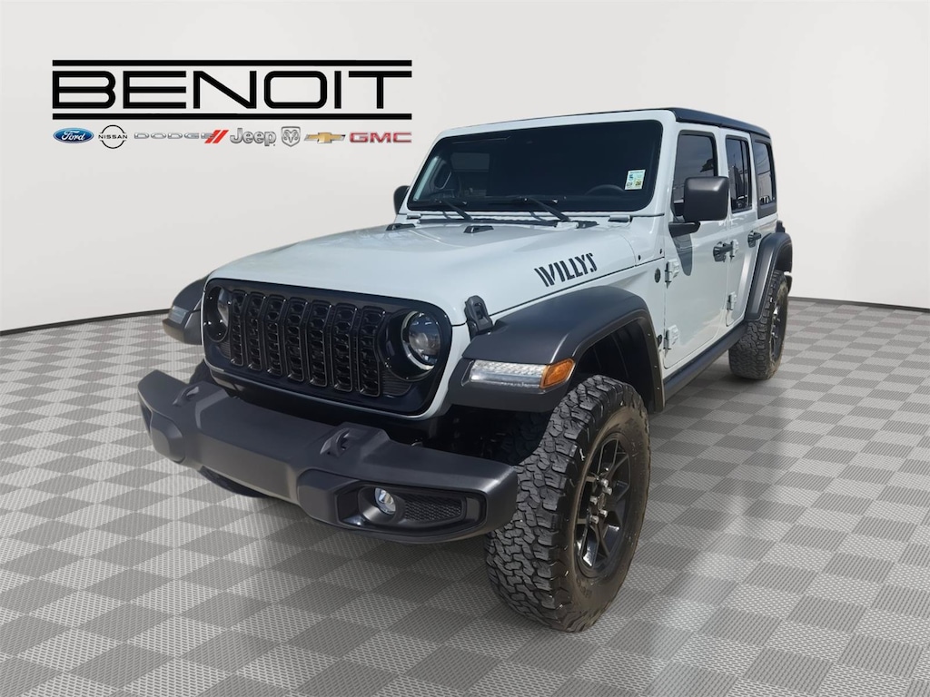Used 2024 Jeep Wrangler Willys Willys 4x4