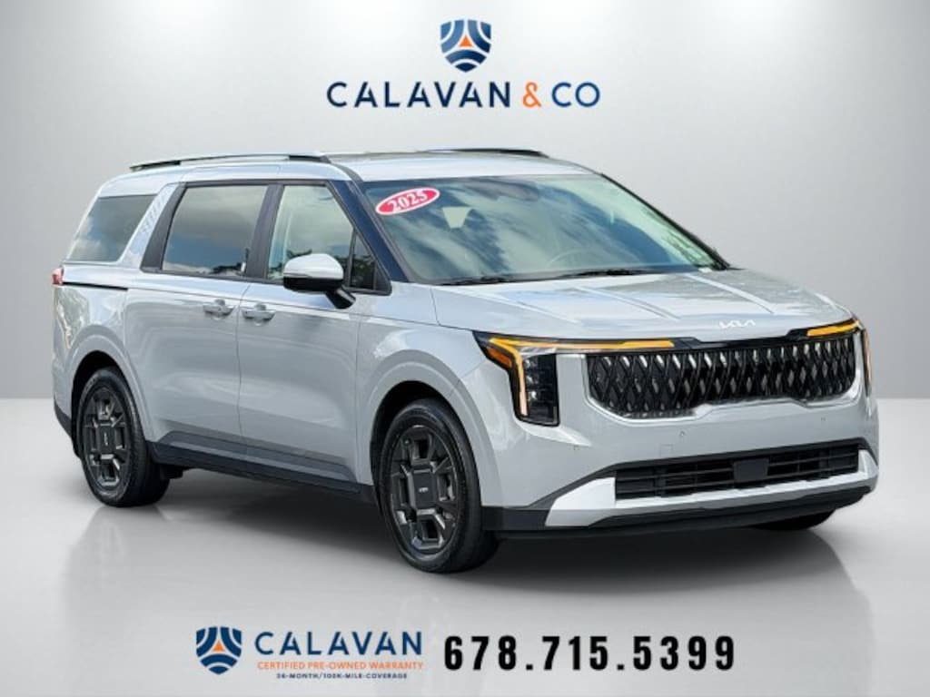 Certified 2025 Kia Carnival Hybrid EX Minivan/Van