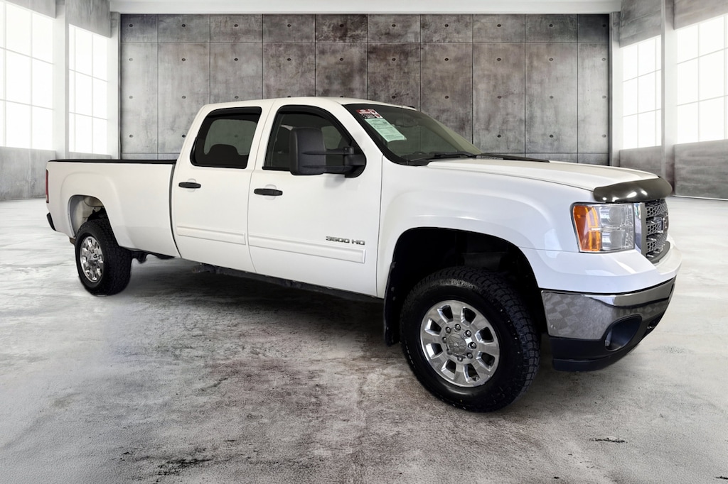 Used 2013 GMC Sierra 3500HD SRW SLE 4WD Crew Cab 167.7 Truck Crew Cab