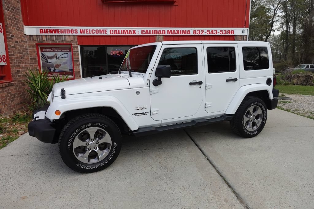 Used 2016 Jeep Wrangler JK Unlimited Sahara 4x4 SUV